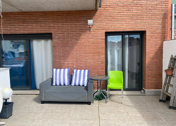 Tranquilo Y Con Terraza * تيراسا